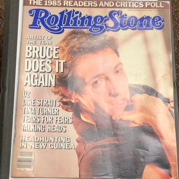 Rolling Stone 1986 Springsteen Cover - Picture 1 of 8